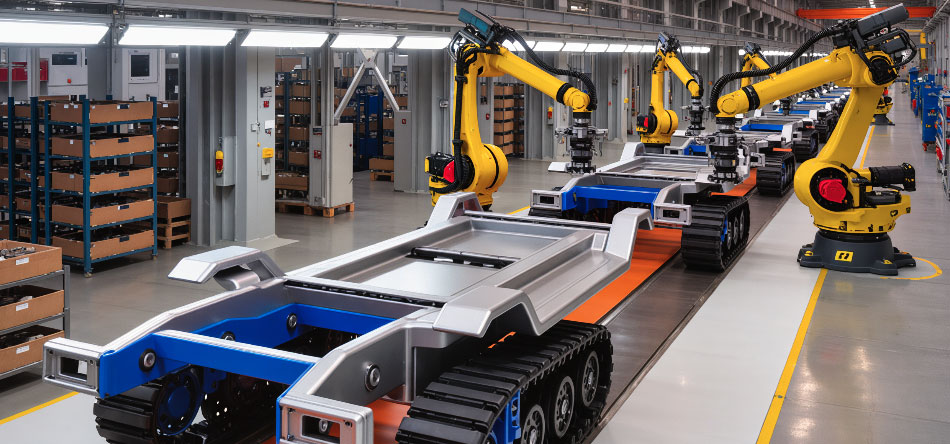 Electric For robot Chassis